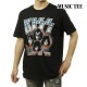 �ߥ塼���å��ƥ� ��� �Х��T����� ������ MUSIC TEE Ⱦµ ���å�T����� ���å� ���饤�֡�����77 KISS ALIVE 77 MUSIC ROCK TEE BLACK