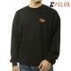 �ݡ��顼 ��� �������å� ��������Ź POLER ���롼�ͥå� �ȥ졼�ʡ� POLER STUFF CREW 253MCV0042-BLK BLACK