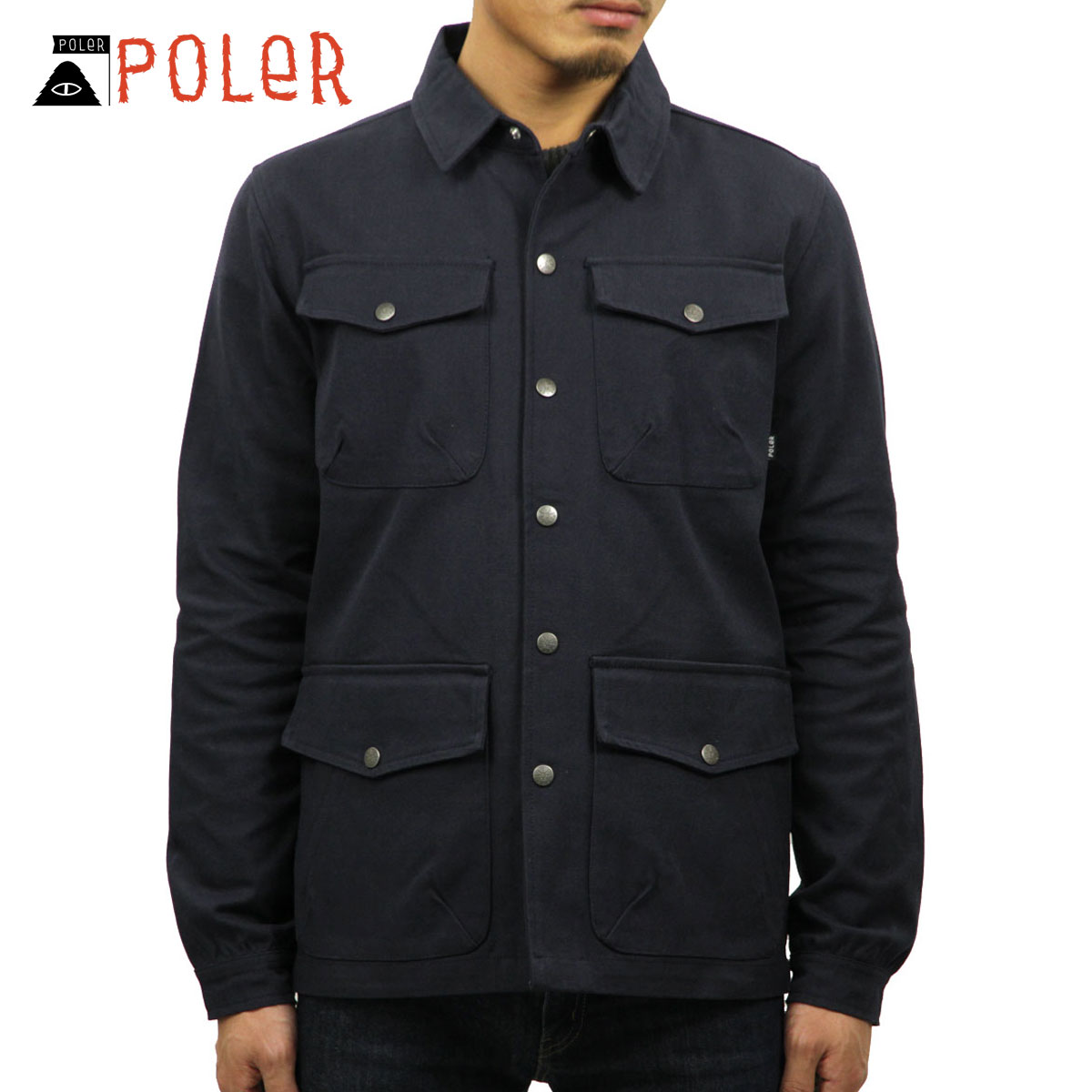 ݡ顼 POLER Ź  㥱å  OAK JACKET JACKET 21610007-NVY NAVY A79B B1C C1D D4E E06F