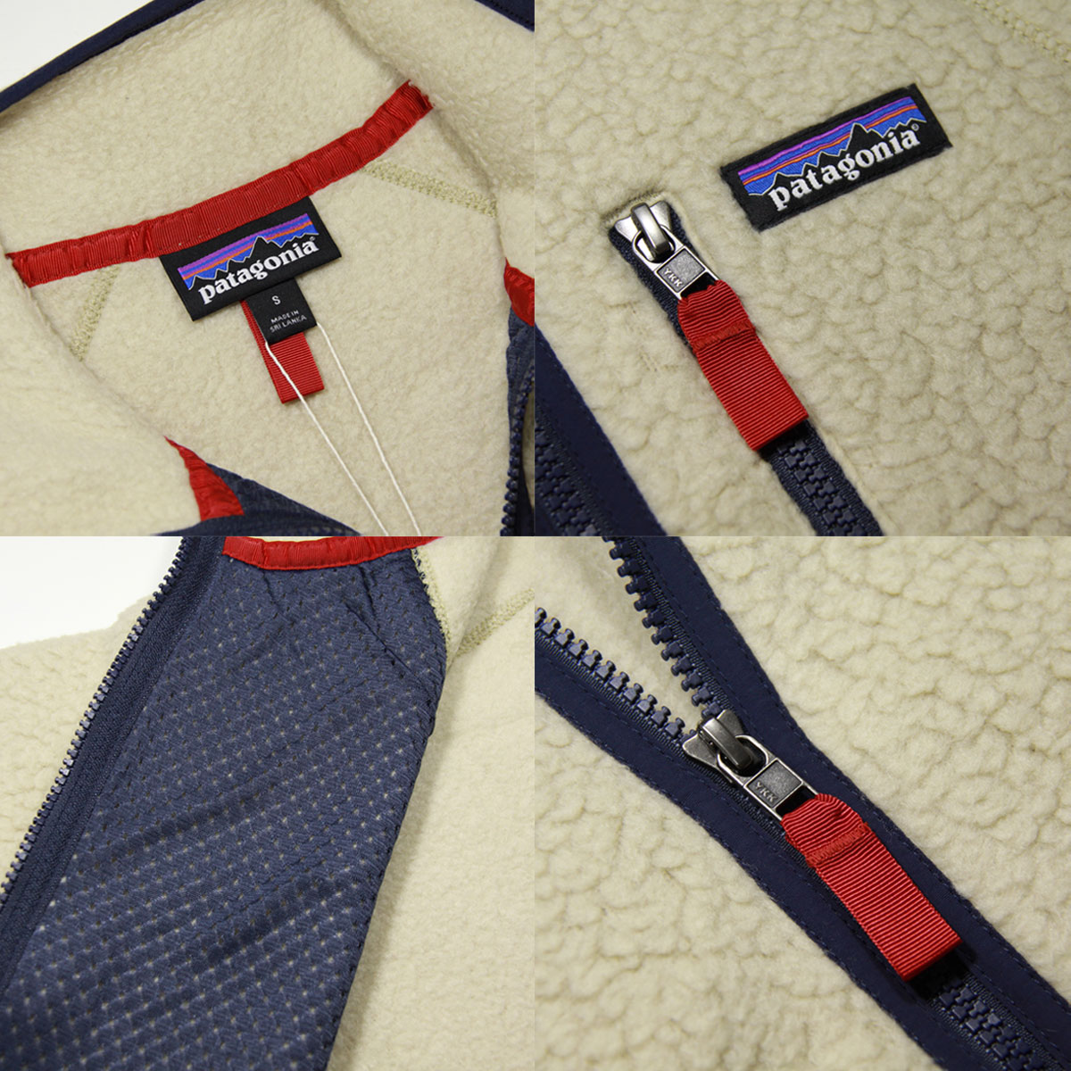 ѥ˥ 㥱å   patagonia ܥ㥱å RETRO PILE FLEECE JACKET 22801 ELKH EL CAP KHAKI A53B B1C C1D D4E E05F