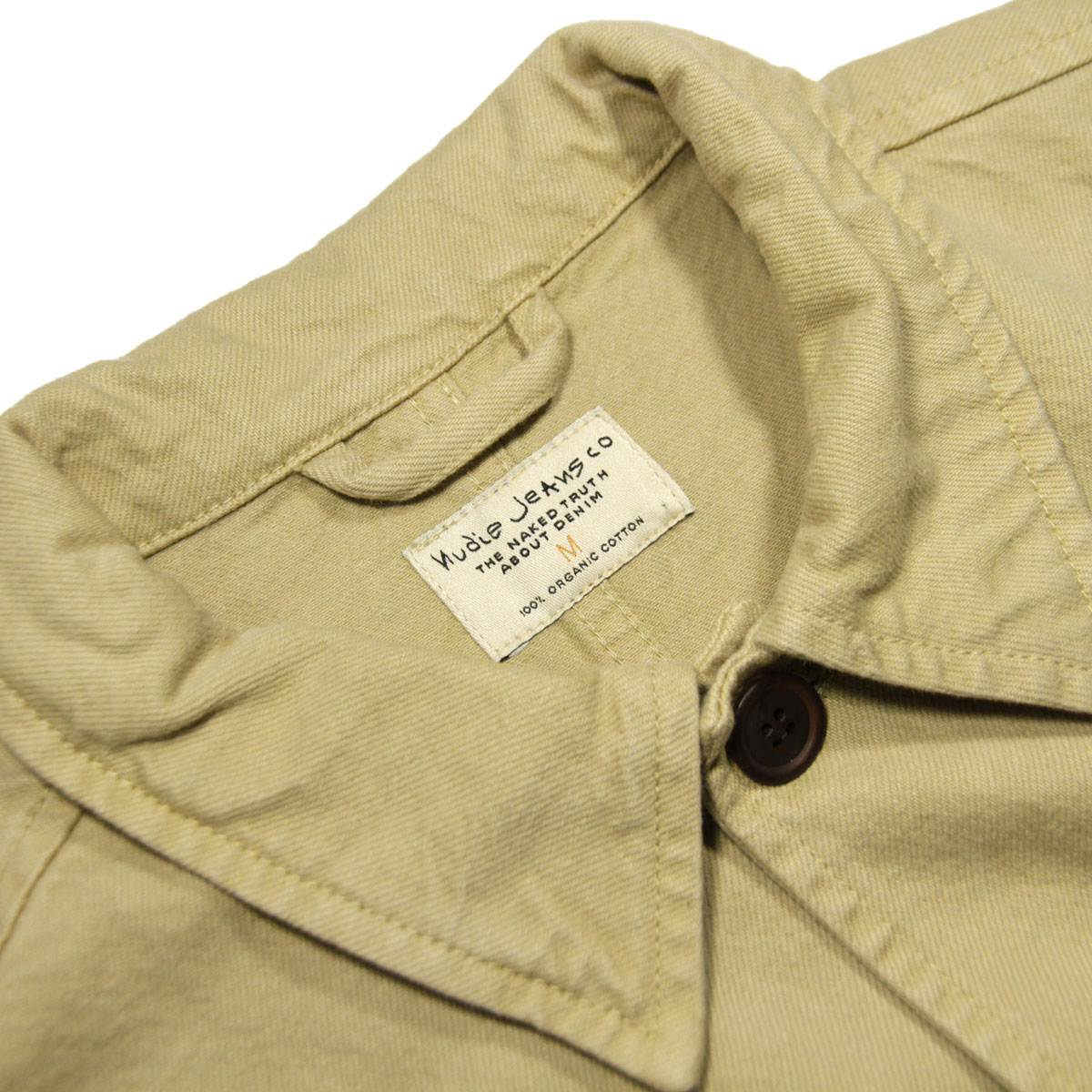 ̡ǥ   Ź Nudie Jeans С 㥱å BARNEY WORKER JACKET DESERT OAT Y21 160723 A62B B1C C1D D4E E05F