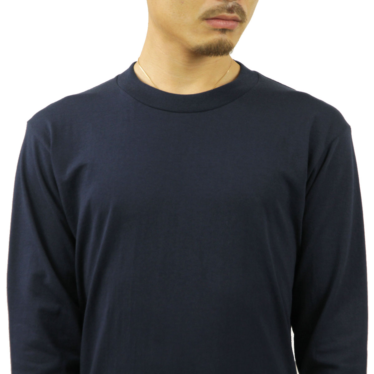 ץ T   PROCLUB ĹµT 롼ͥåĹµT COMFORT COTTON LONG SLEEVE T-SHIRT NAVY #119  礭 AB6B B1C C1D D2E E06F