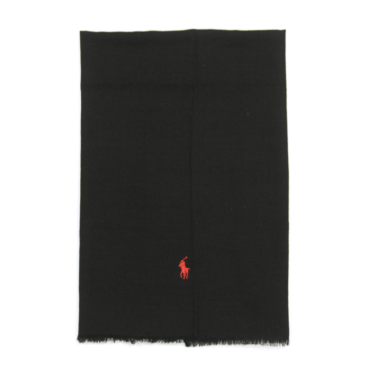 �ݥ� ���ե������ �ޥե顼 ��� ��ǥ����� ������ POLO RALPH LAUREN �������� �ޥե顼 FINE WEIGHT WOOL SCARF PC0745 001 POLO BLACK A05B B3C C3D D7E E13F
