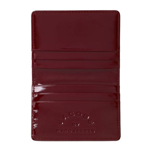 ޡ֥ MARCJACOBS   Patent Pending Wallet BURGUNDY A08B B3C C3D D3E E11F