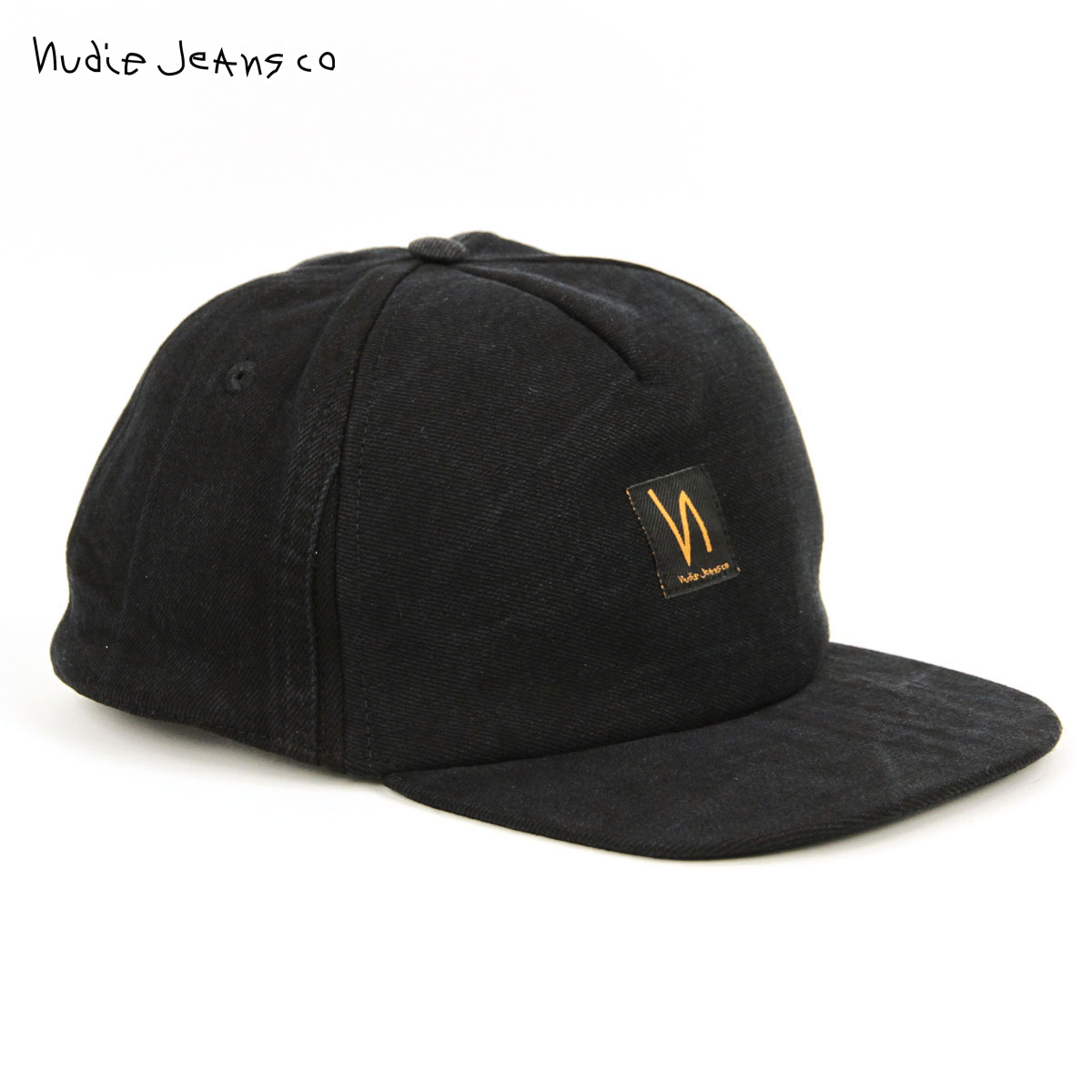 ̡ǥ å  Ź Nudie Jeans ˹  ˹ HANSSON RECYCLED CAP 180758 7010 BLACK A62B B1C C3D D4E E13F