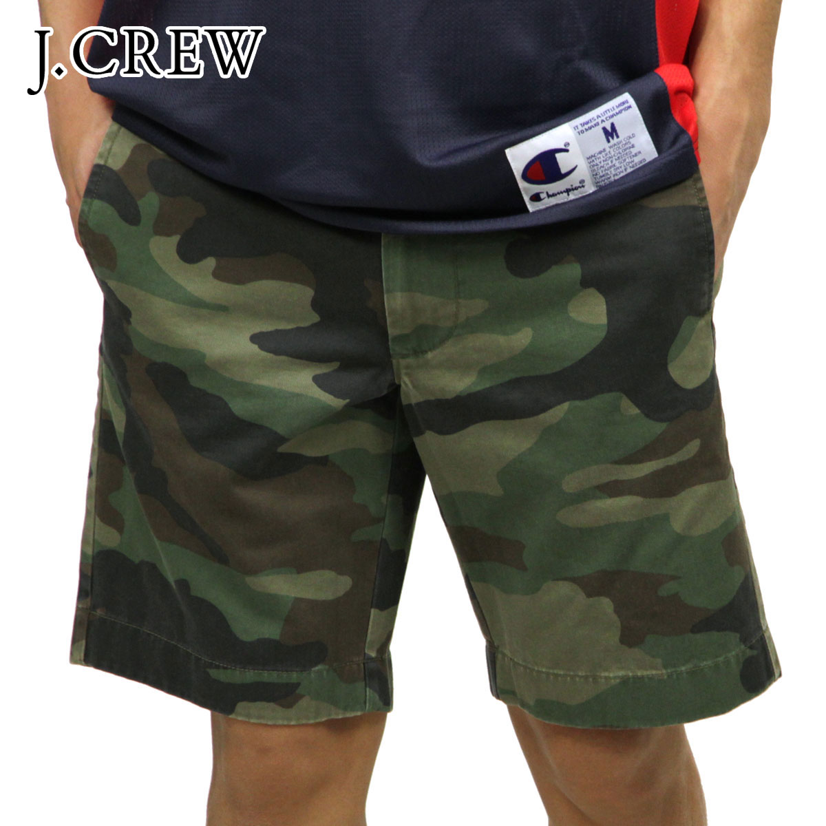 ���������롼 ���硼�ȥѥ�� ��� ������ J.CREW �ܥȥॹ  9 GRAMERCY SHORT IN CAMO A38B B1C C2D D4E E05F