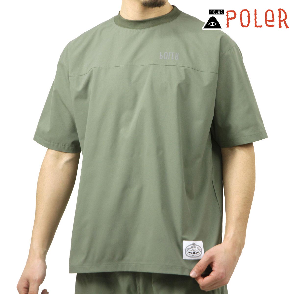 �ݡ��顼 ��� ȾµT����� ��������Ź POLER ���롼�ͥå� �ɥ饤T����� RELOP 2 DRY TEE DC SAGE MCV0041 / MCV0038 A79B B1C C1D D1E E08F