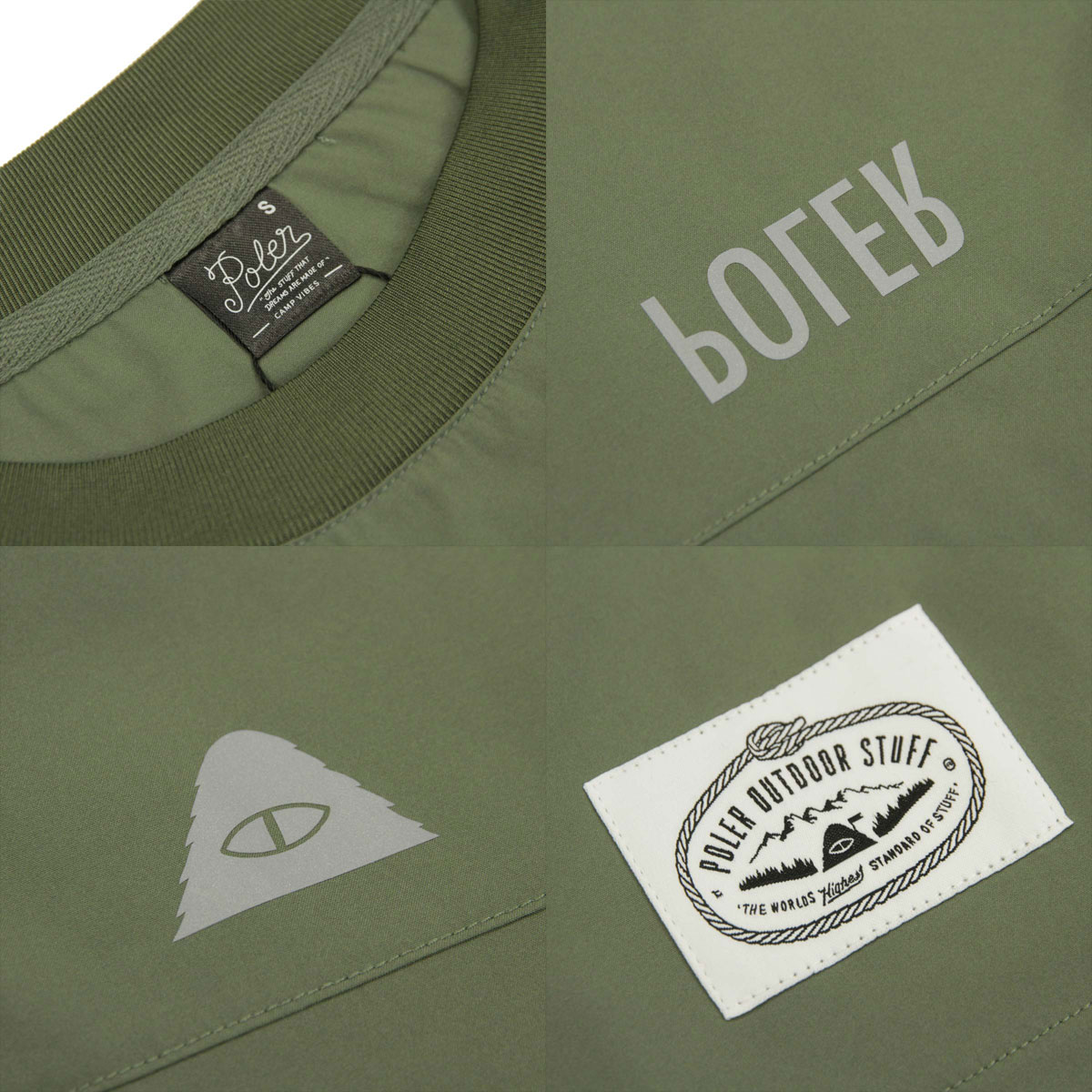 �ݡ��顼 ��� ȾµT����� ��������Ź POLER ���롼�ͥå� �ɥ饤T����� RELOP 2 DRY TEE DC SAGE MCV0041 / MCV0038 A79B B1C C1D D1E E08F