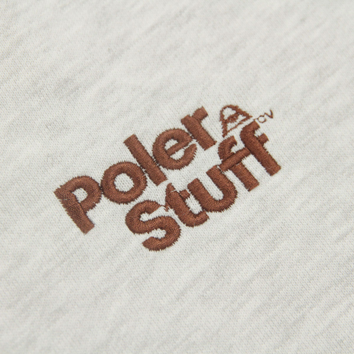 �ݡ��顼 ��� �������å� ��������Ź POLER ���롼�ͥå� �ȥ졼�ʡ� POLER STUFF CREW 253MCV0042-AGY ASH GRAY