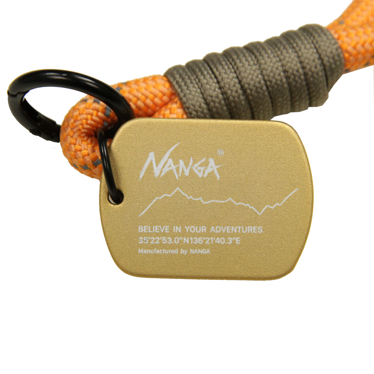 �ʥ� ��� ��ǥ����� ���ȥ�å� ��������Ź NANGA ����˥�������� ���������꡼ CANYON ROPE SHORT STRAP ORG ORANGE N2502-3Z309Z