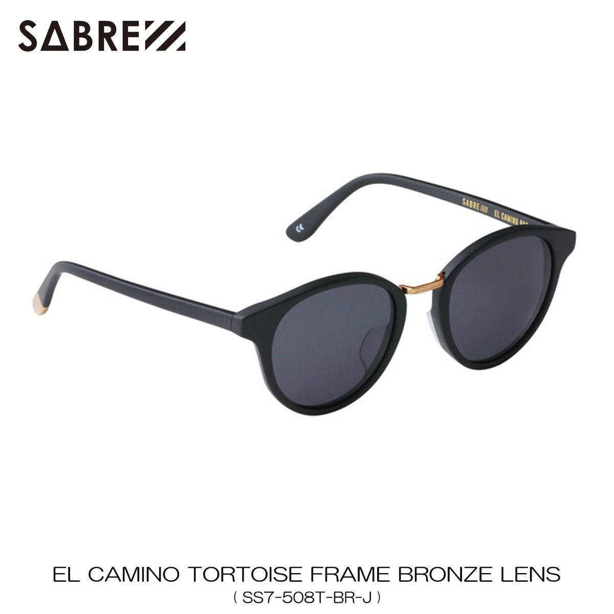С SABRE Ź 󥰥饹 ᤬ EL CAMINO MATTE BLACK FRAME GREY LENS SUNGLASS SS7-508MB-G-J A55B B3C C3D D1E E13F