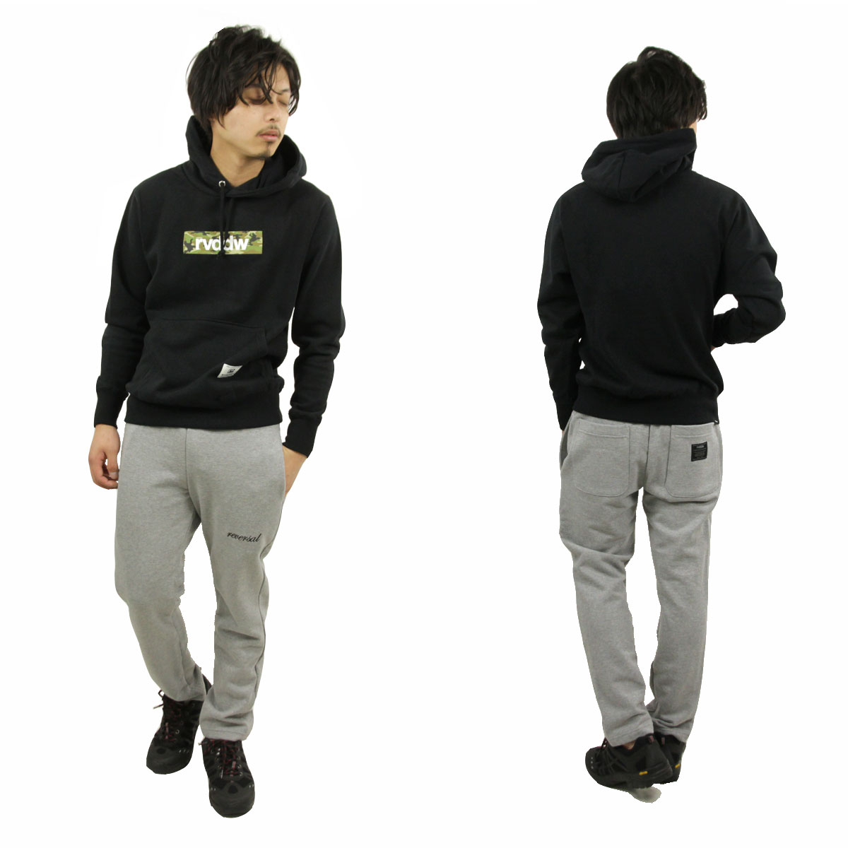 ��С����� �������å� ��� ��������Ź REVERSAL �ȥ졼�ʡ� �ѥ�� CURSIVE LOGO TAPERD SWEAT PANTS rvap15ss024 APPAREL A06B B1C C2D D6E E02F
