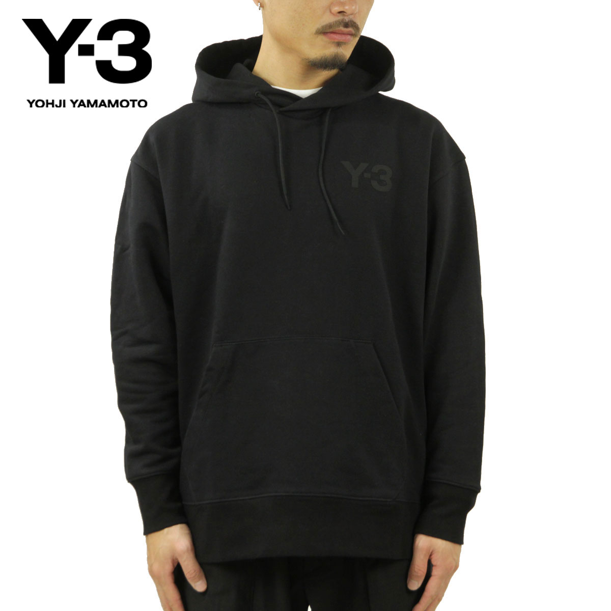 �磻���꡼ �ѡ����� ��� ������ Y-3 �ץ륪���С��ѡ����� M CLASSIC CHEST LOGO HOODIE GV4198 BLACK A51B B1C C1D D5E E13F