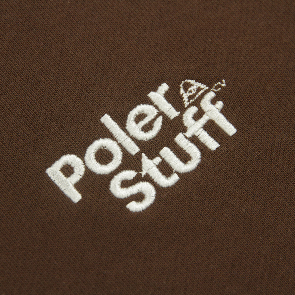 �ݡ��顼 ��� �������å� ��������Ź POLER ���롼�ͥå� �ȥ졼�ʡ� POLER STUFF CREW 253MCV0042-BRN BROWN