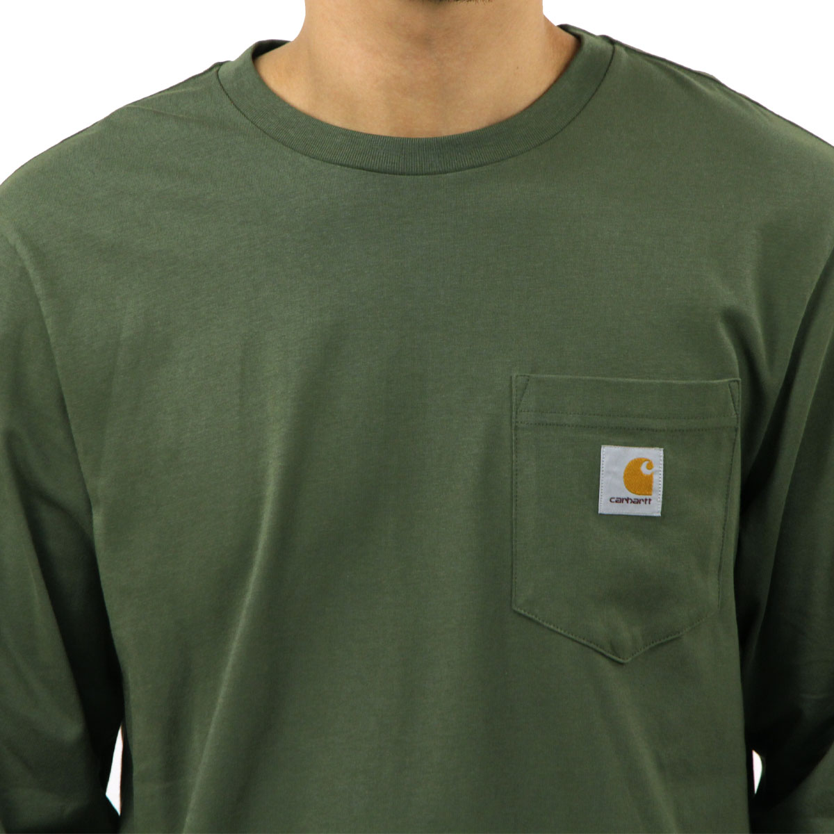 �����ϡ��� ��� ĹµT����� ������ CARHARTT WIP ���롼�ͥå� ���� �ݥ�T ����T LONG SLEEVE POCKET T-SHIRT LEEF I030437 11XX