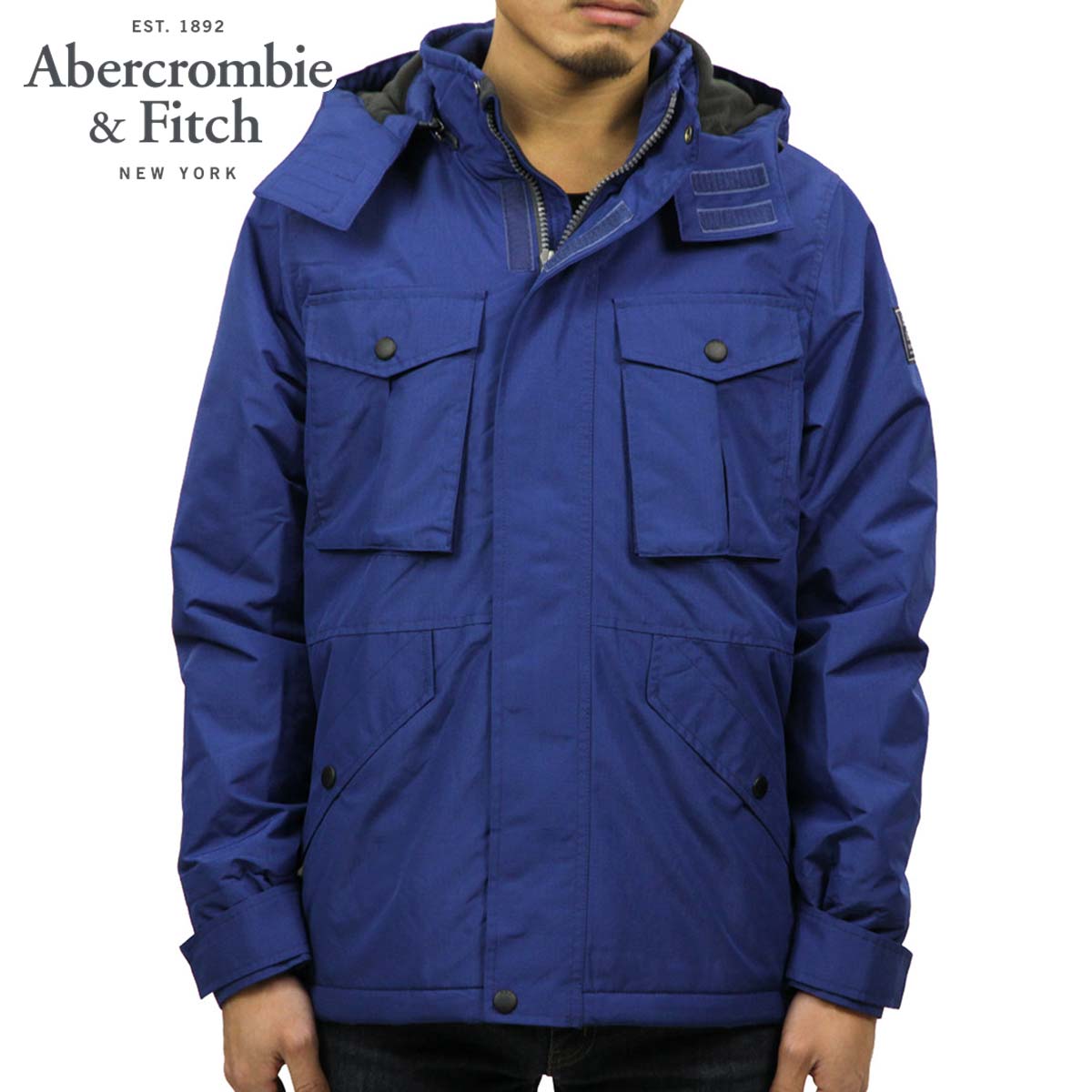 Х    AbercrombieFitch 㥱å  ʥ󥸥㥱å MIDWEIGHT TECHNICAL JACKET 132-327-0503-220 A02B B1C C1D D4E E07F