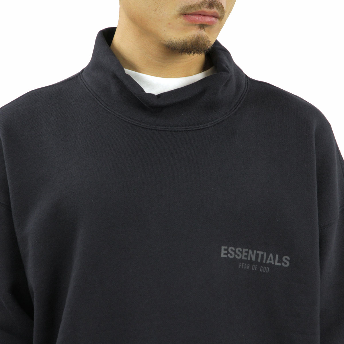�ե������֥��å� fog essentials �������å� ��� ������ FEAR OF GOD ���å��󥷥�륺 ��å��ͥå��������å� FOG - FEAR OF GOD ESSENTIALS MOCK NECK SWEAT NAVY AA5B B1C C1D D5E E06