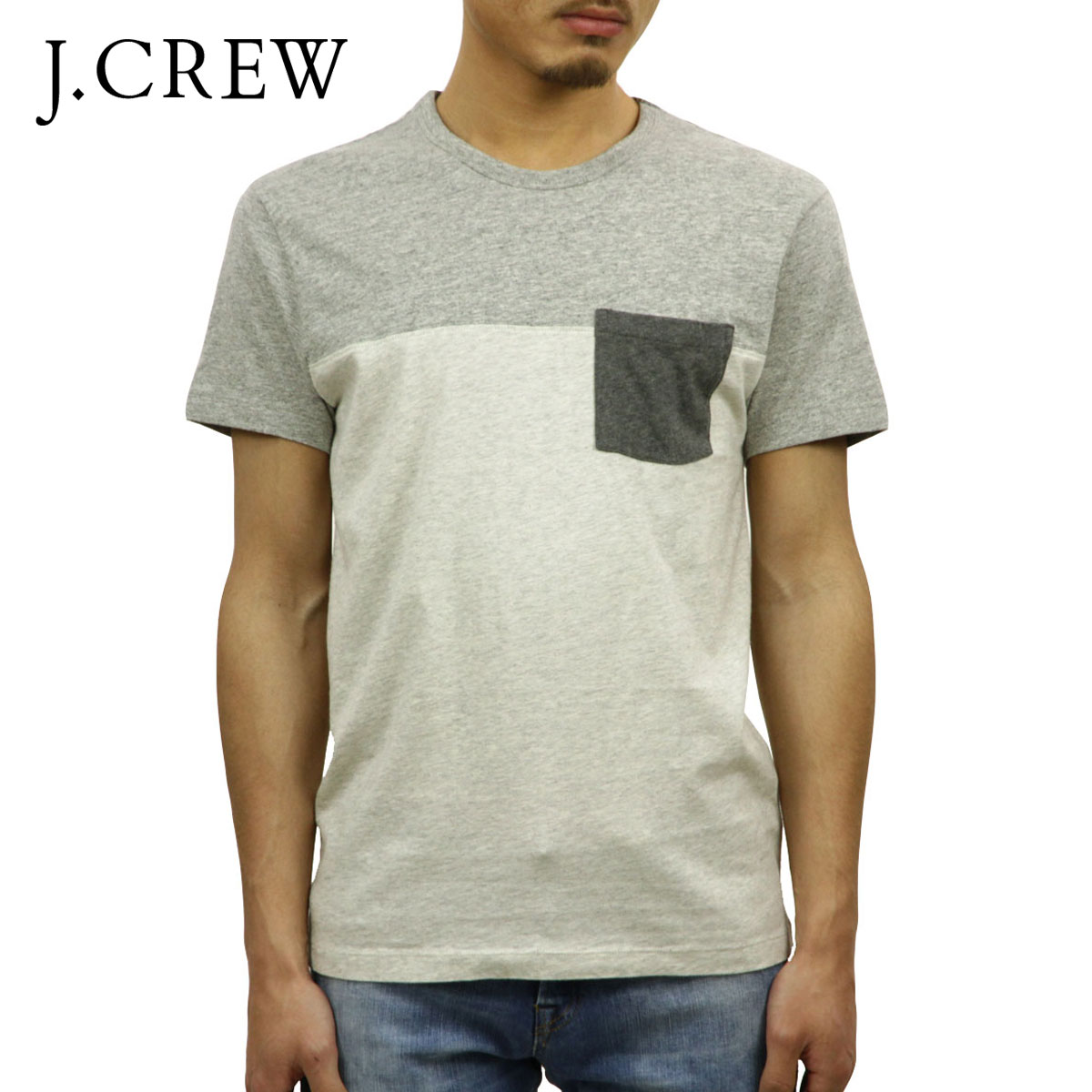 ���������롼 T����� ������ J.CREW ȾµT�����  PIECED POCKET TEE b8363 A38B B1C C1D D1E E02F