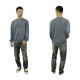 �����ϡ��� ��� �������å� ������ CARHARTT WORK IN PROGRESS ���� �ץ륪���С� Ĺµ �ȥ졼�ʡ� VERSE SCRIPT SWEATSHIRT I030640 BL