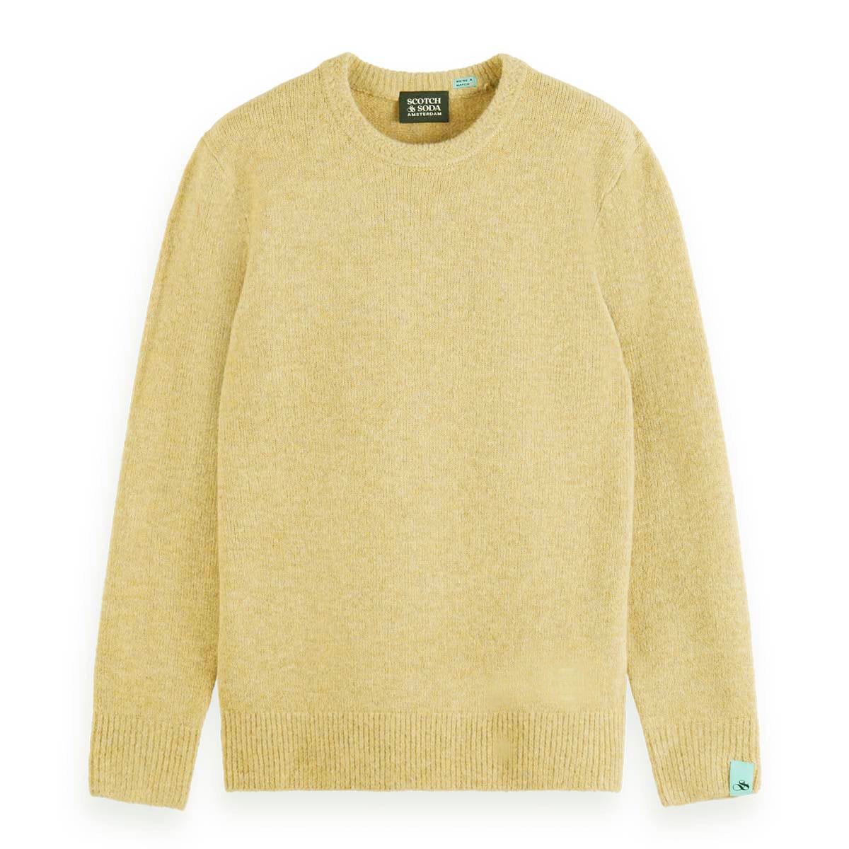 �����å�����ɥ����� ��� �������� ��������Ź SCOTCH��SODA ���롼�ͥå� �ץ륪���С� �˥å� M REGULAR FIT SOFTY-KNIT MELANGE PULL SWEATER 174603 0619 85408 32 CAMEL A39B B1C C1D D7E E18F