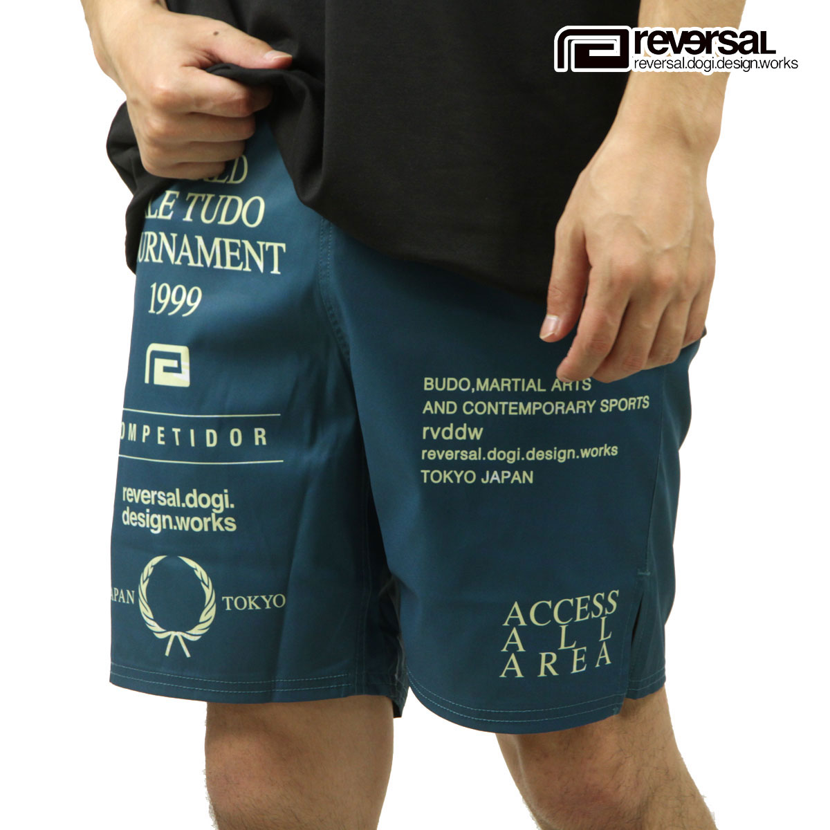 ͽ 6ͽ С  硼ȥѥ Ź REVERSAL ܥȥॹ ϡեѥ եȥѥ WVT FIGHT SHORTS RV24SS605-BL BLUE