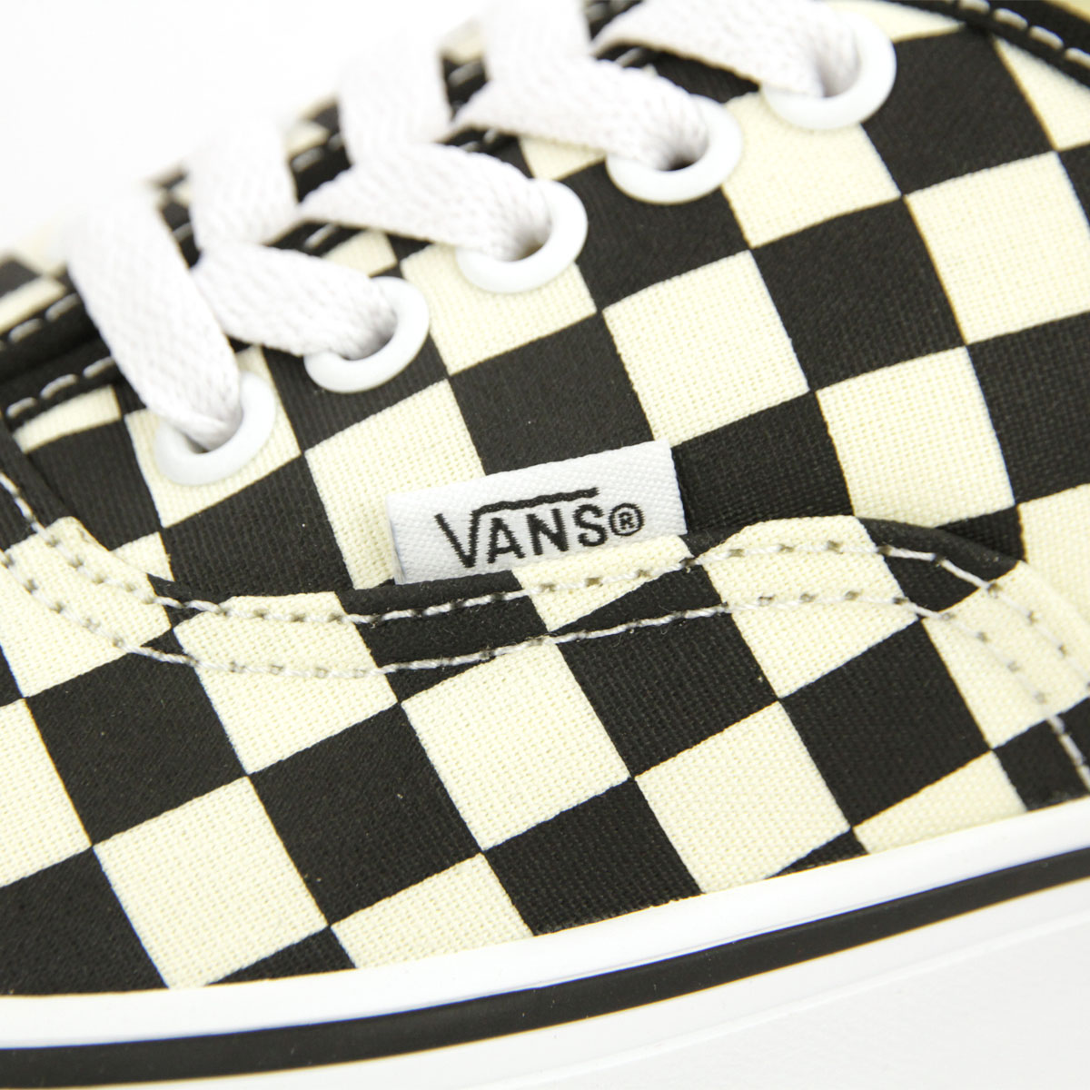 �Х� ��� ���ˡ����� ��������Ź VANS �� ��������ƥ��å� VANS AUTHENTIC PRIMARY CHECK BLACK/WHITE VN000EGAY28