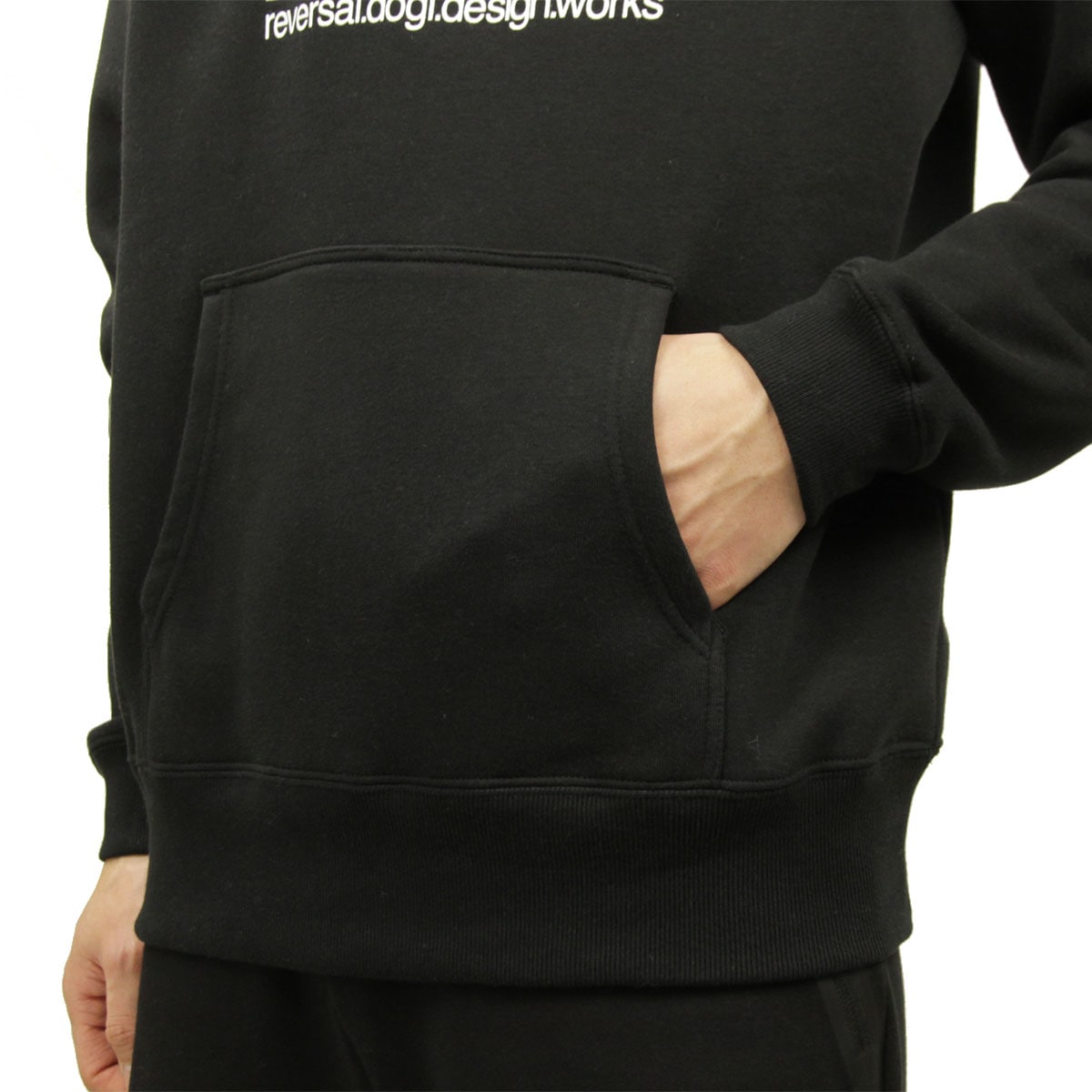 ��С����� �ѡ����� ��� ��������Ź REVERSAL �ץ륪���С��ѡ����� BASIC BIG MARK SWEAT PARKA rvbs036 BLACK A06B B1C C1D D5E E13F