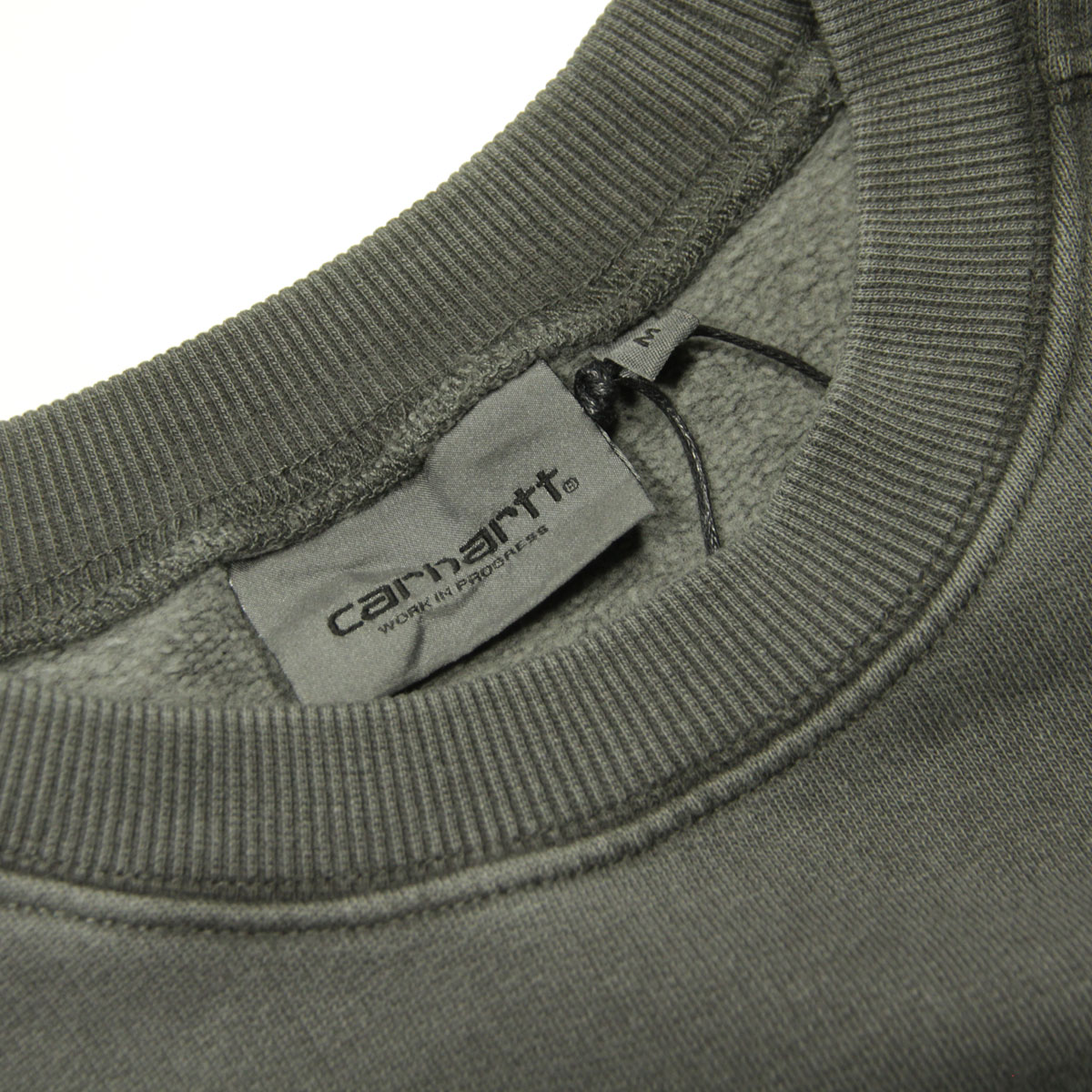 �����ϡ��� ��� �������å� ������ CARHARTT WORK IN PROGRESS ���� �ץ륪���С� Ĺµ �ȥ졼�ʡ� VERSE SCRIPT SWEATSHIRT I030640 BK