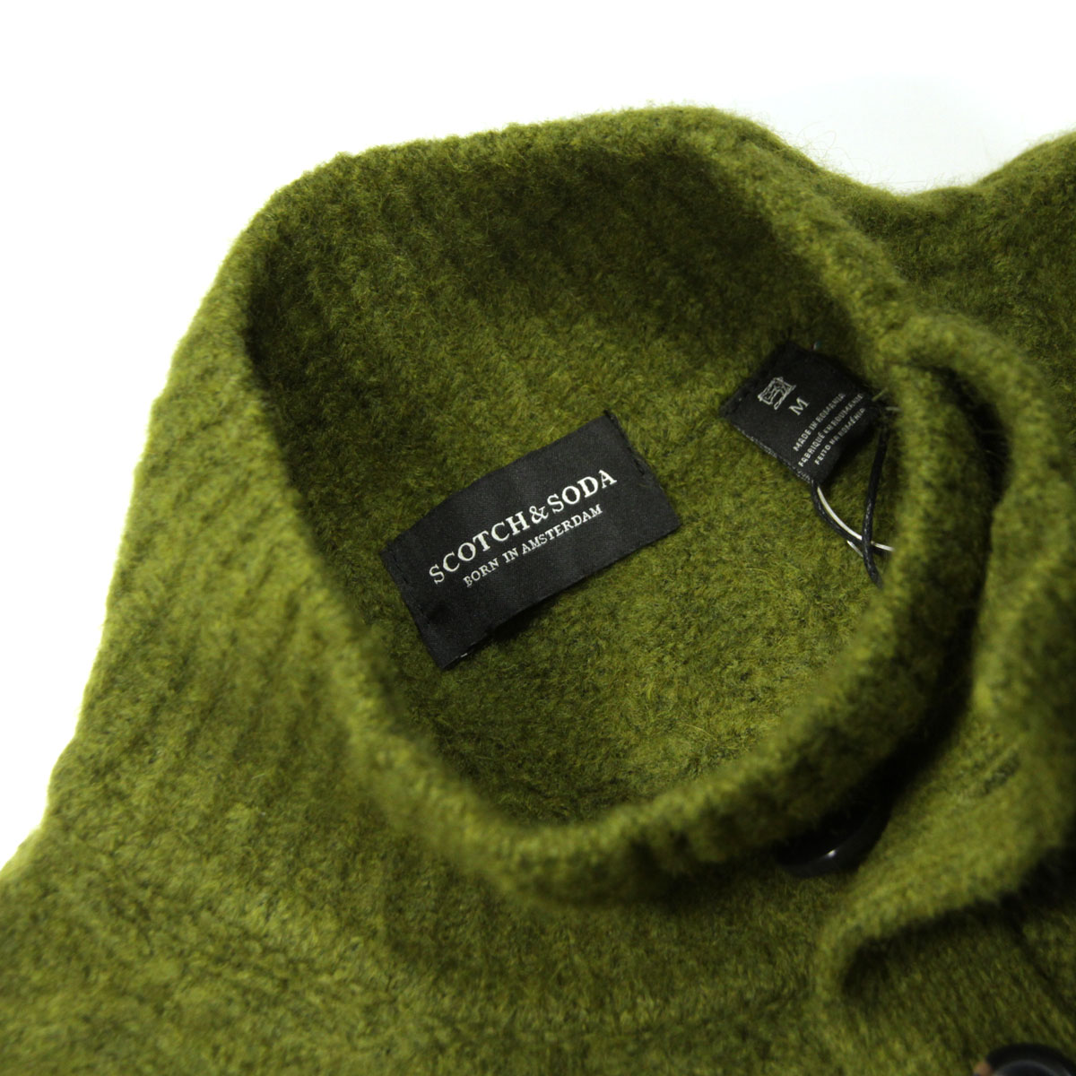 �����å�����ɥ����� ��� �������� ��������Ź SCOTCH��SODA ������ �����֥�˥å� �ϥ��ͥå� LIGHTWEIGHT CABLE KNIT HIGH-NECK PULLOVER 163997 4483 CLEAN GREEN MELANGE