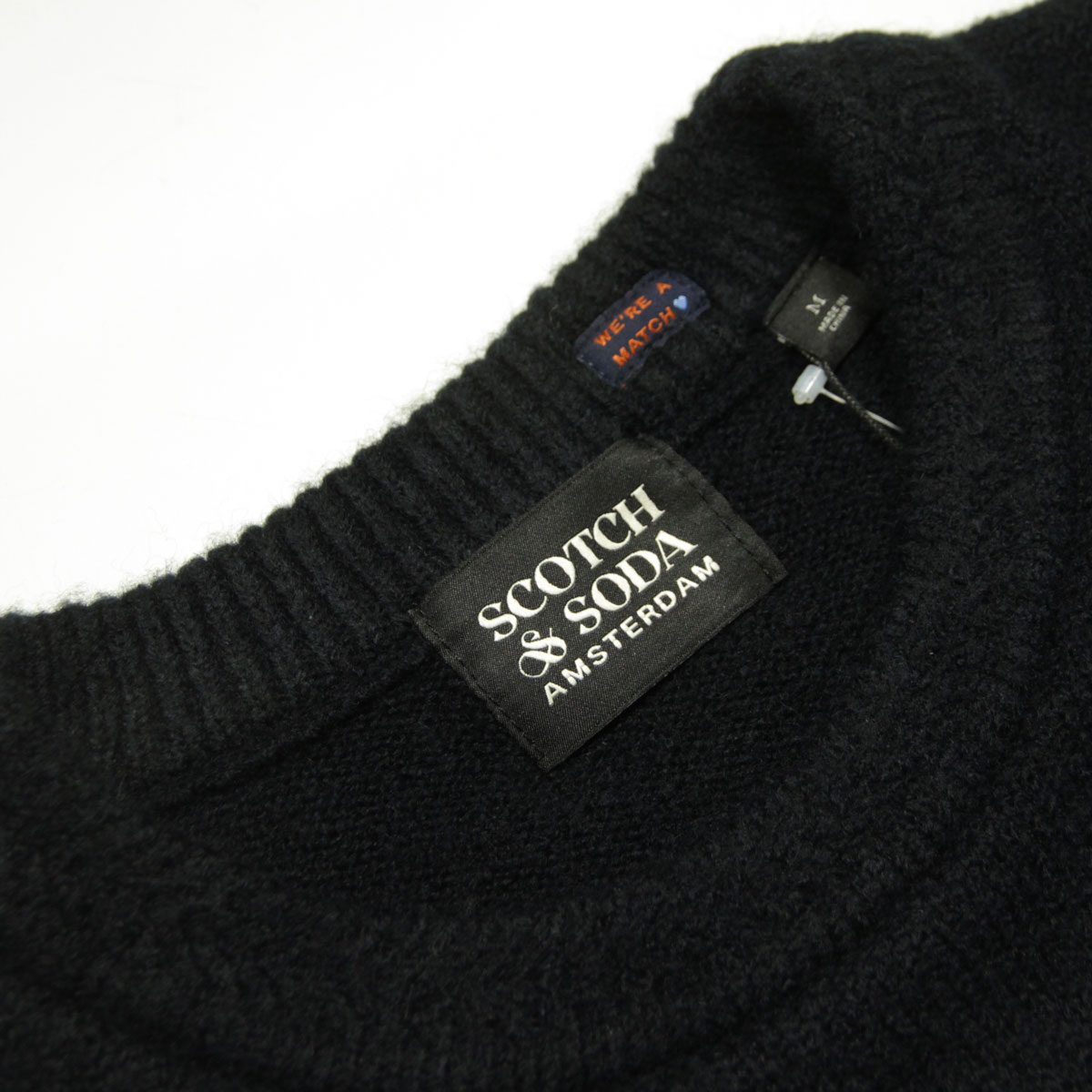 �����å�����ɥ����� ��� �������� ��������Ź SCOTCH��SODA ���롼�ͥå� �ץ륪���С� �˥å� M REGULAR FIT SOFTY-KNIT MELANGE PULL SWEATER 174603 0002 85408 78 NIGHT A39B B1C C1D D7E E06F