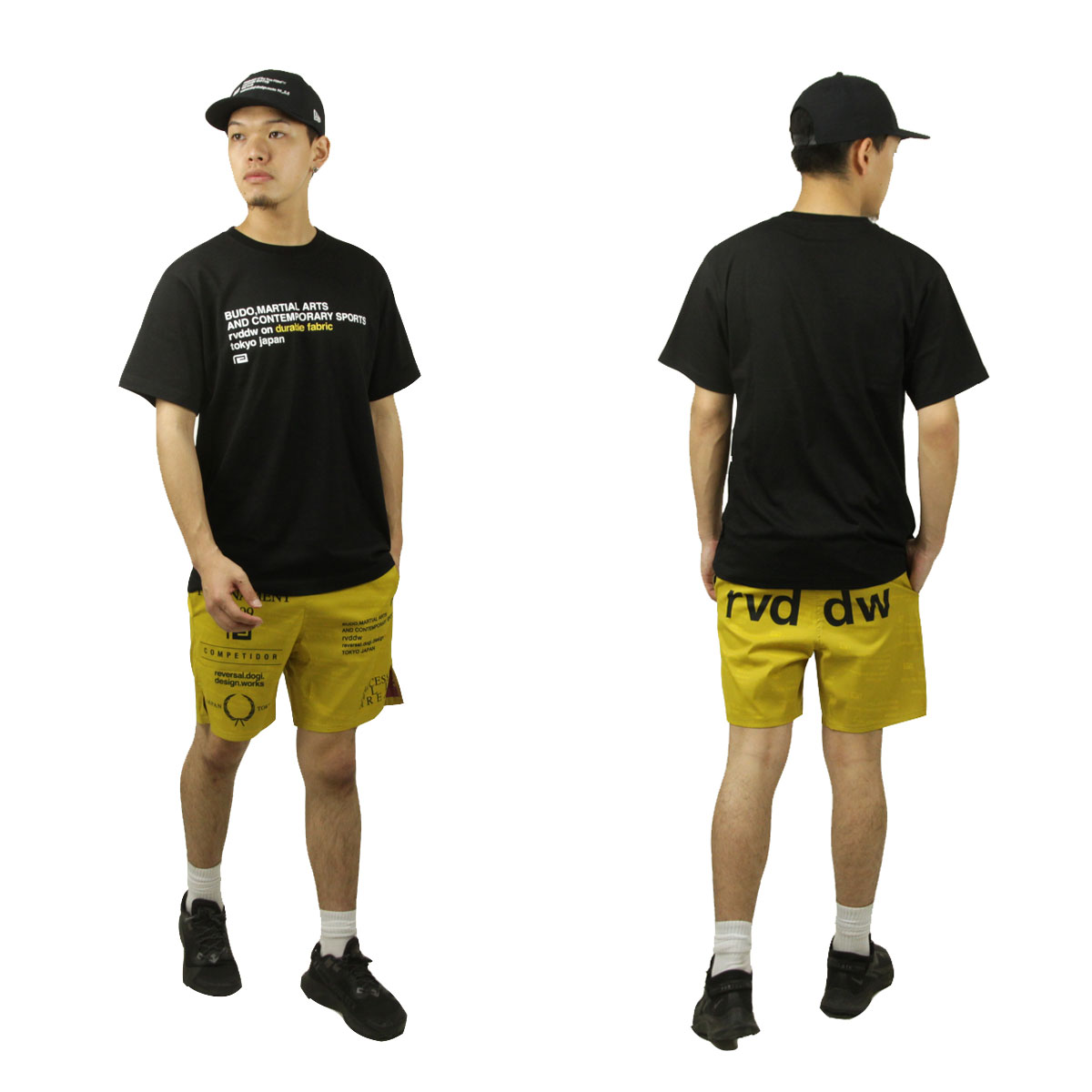 ��С����� ��� ���硼�ȥѥ�� ��������Ź REVERSAL �ܥȥॹ �ϡ��եѥ�� �ե����ȥѥ�� WVT FIGHT SHORTS RV24SS605-YL YELLOW A06B B1C C2D D4E E12F