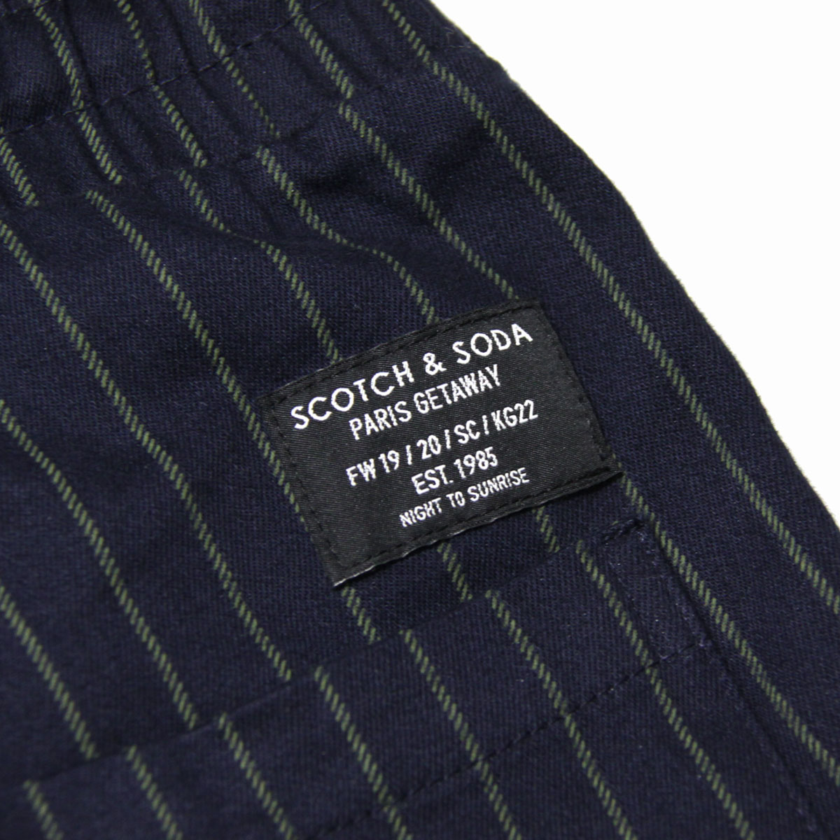 �����å�����ɥ����� �ܥȥॹ ��� ��������Ź SCOTCH��SODA ���ȥ饤�� ���������ѥ�� PINSTRIPE SWEAT PANTS COMBO B 152052 81500 79 A39B B1C C1D D6E E11F