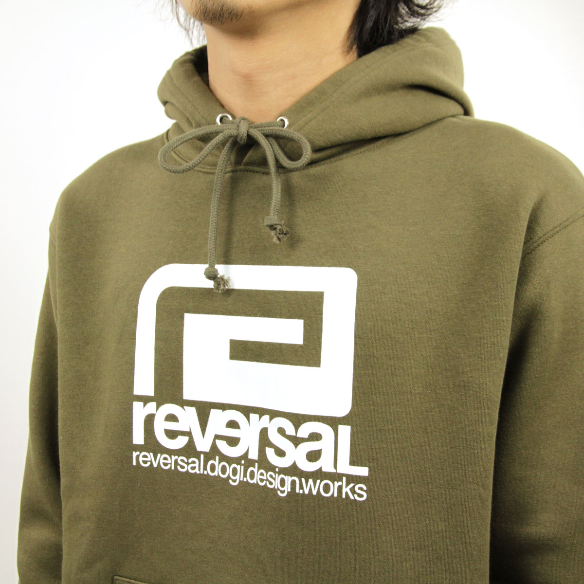 ��С����� �ѡ����� ��� ��������Ź REVERSAL �ץ륪���С��ѡ����� BASIC BIG MARK SWEAT PARKA rvbs036 OLIVE A06B B1C C1D D5E E08F