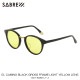 С SABRE Ź 󥰥饹 ᤬ EL CAMINO BLACK GROSS FRAME LIGHT YELLOW LENS SUNGLASS SS7-508B-LY-J A55B B3C C3D D1E E13F