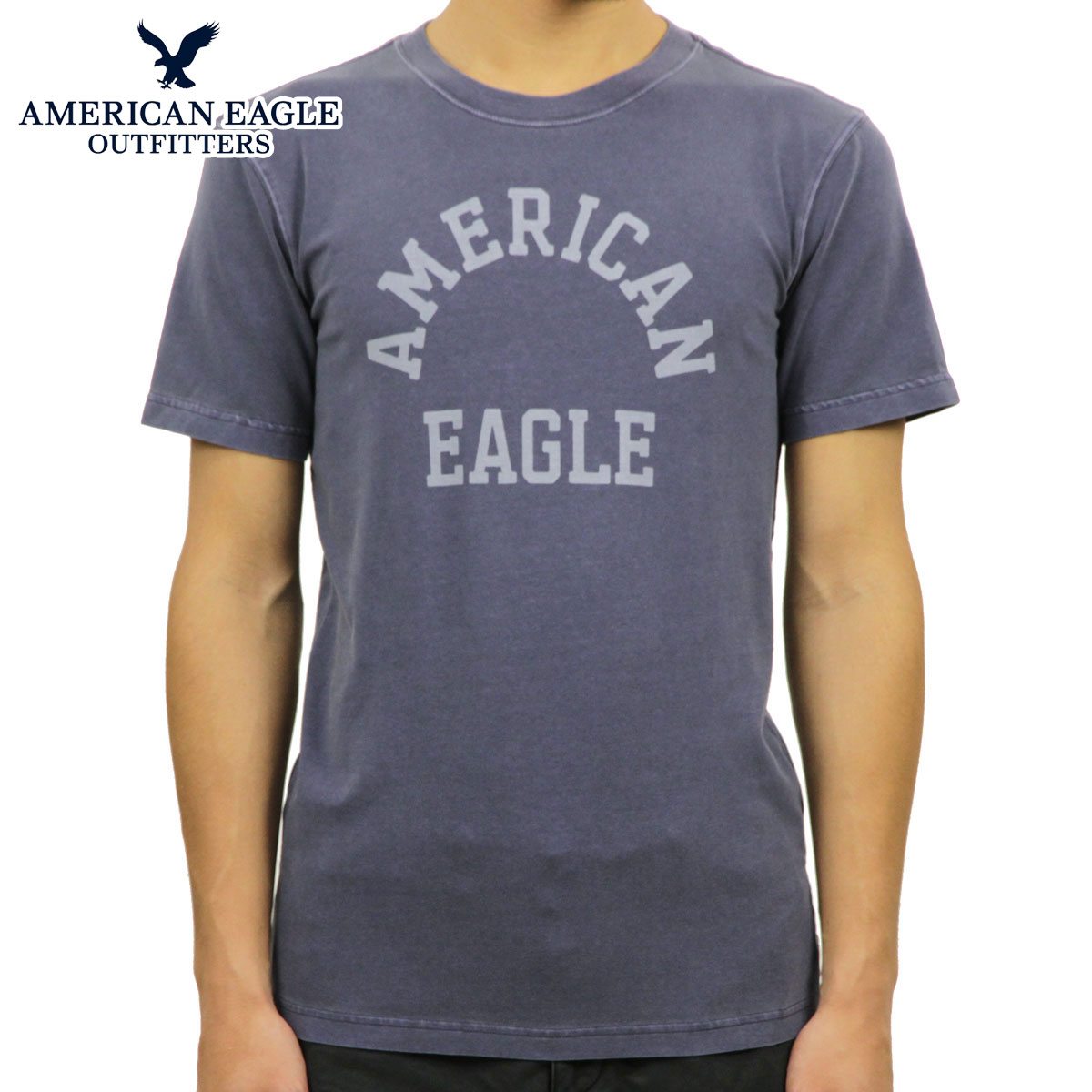 ����ꥫ�󥤡����� T����� ������ AMERICAN EAGLE ȾµT����� ���롼�ͥå�  AE GRAPHIC TEE 0181-3653-410 A04B B1C C1D D1E E06F