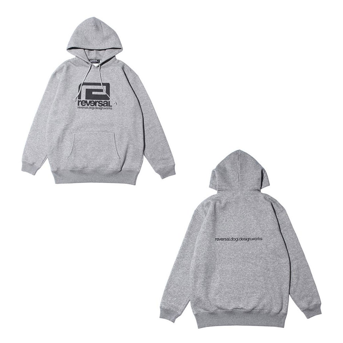 ��С����� �ѡ����� ��� ��������Ź REVERSAL �ץ륪���С��ѡ����� BASIC BIG MARK SWEAT PARKA rvbs036 GREY A06B B1C C1D D5E E02F