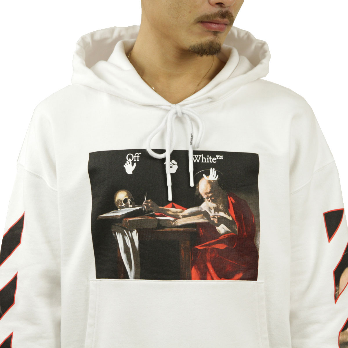 オフホワイト パーカー メンズ 正規品 OFF-WHITE プルオーバーパーカー オフホワイト パーカー メンズ 正規品 OFF-WHITE プルオーバーパーカー
