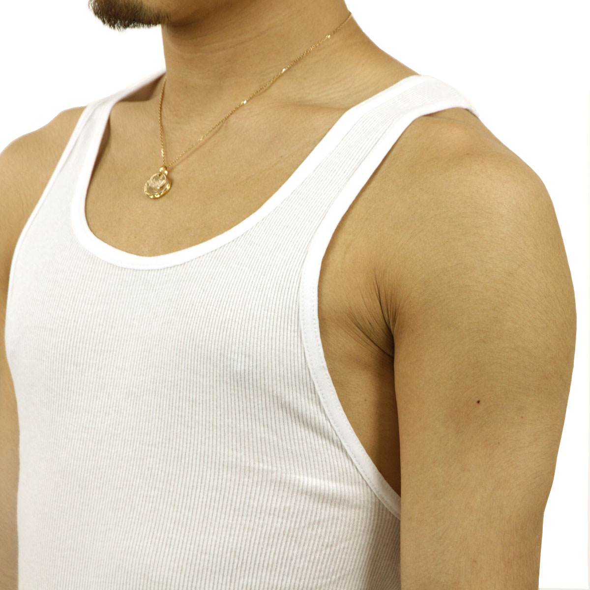 �ץ������ ���󥯥ȥå� ��� ������ PROCLUB ������������� ���� ���󥯥ȥå� PREMIUM RINGSPUN COTTON RIBBED A-SHIRT WHITE #112  �礭�������� AB6B B1C C7D D3E E01F