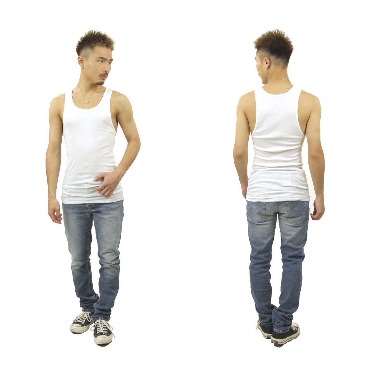 �ץ������ ���󥯥ȥå� ��� ������ PROCLUB ������������� ���� ���󥯥ȥå� PREMIUM RINGSPUN COTTON RIBBED A-SHIRT WHITE #112  �礭�������� AB6B B1C C7D D3E E01F