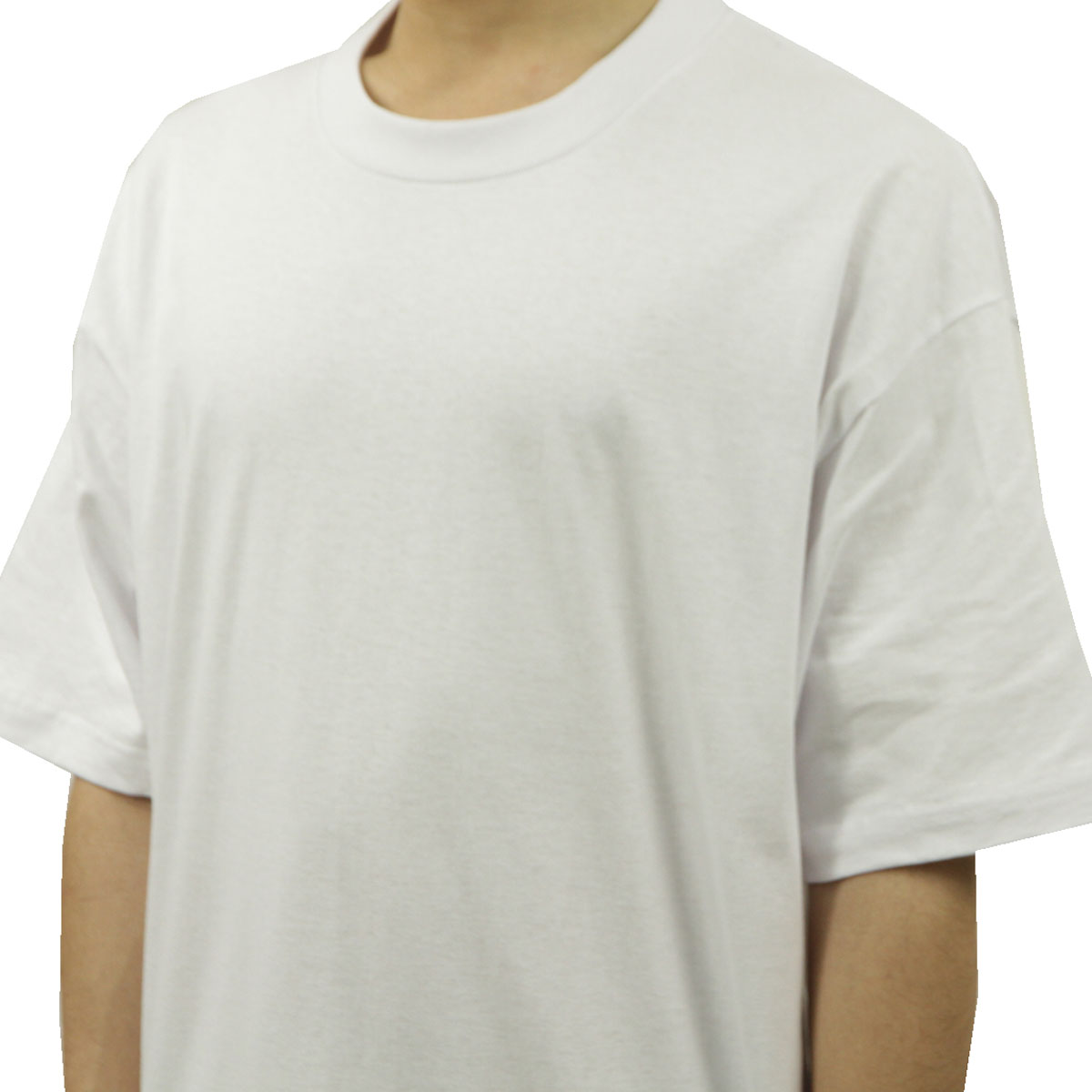 �ץ������ T����� ��� ��������Ź PROCLUB ȾµT����� ���롼�ͥå�T����� �礭�������� COMFORT COTTON SHORT SLEEVE T-SHIRT WHITE #102 AB6B B1C C1D D1E E01F