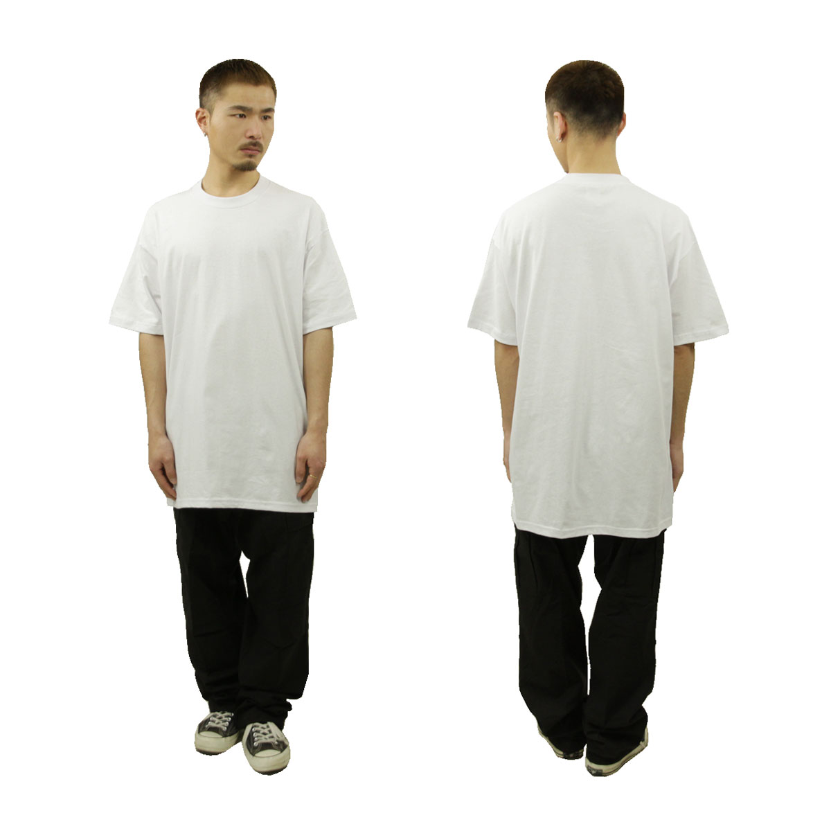 �ץ������ T����� ��� ��������Ź PROCLUB ȾµT����� ���롼�ͥå�T����� �礭�������� COMFORT COTTON SHORT SLEEVE T-SHIRT WHITE #102 AB6B B1C C1D D1E E01F