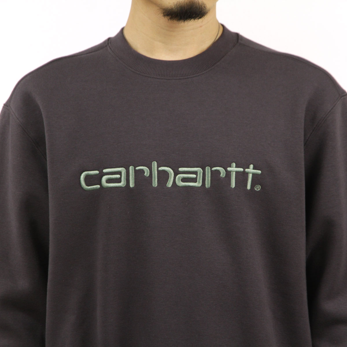 �����ϡ��� ��� �������å� ������ CARHARTT WIP �ȥ졼�ʡ� �ե꡼�� ���� �ɽ� CARHARTT SWEATSHIRT ARTICHOKE / MISTY SAGE I030229