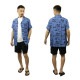 �ݡ��顼 ��� �����ϥ���� ��������Ź POLER Ⱦµ ���ߥ���� �����奢�� ALOHA SHIRT SHORT SLEEVE APM3002 MYSTIC PORTAL BLUE