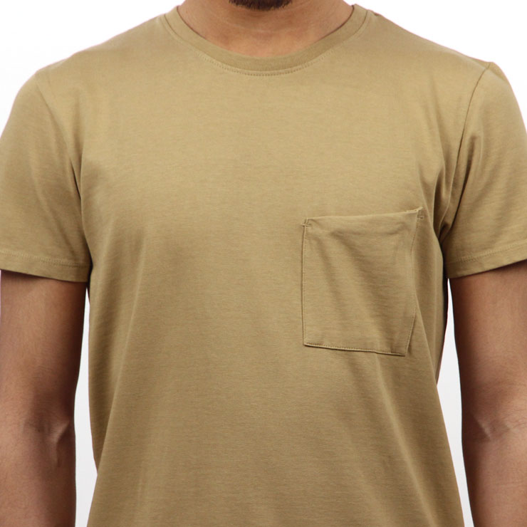 ̡ǥ Nudie Jeans Ź  ȾµݥåT ANDERS POCKET TEE BEIGE B16 131500 A62B B1C C1D D1E E18F