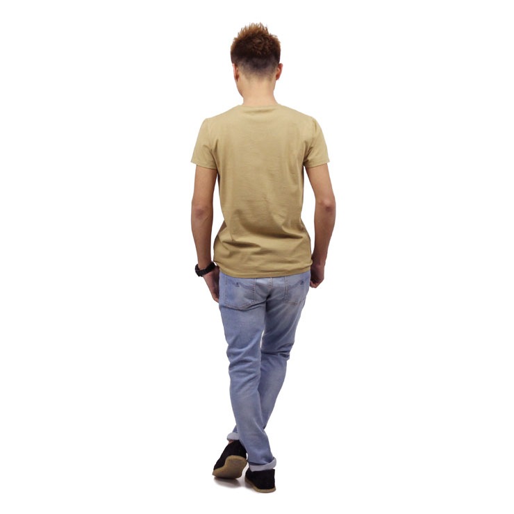 ̡ǥ Nudie Jeans Ź  ȾµݥåT ANDERS POCKET TEE BEIGE B16 131500 A62B B1C C1D D1E E18F