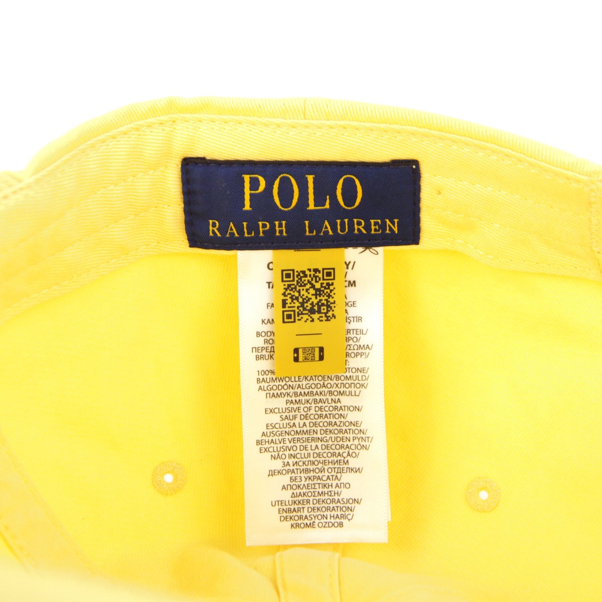 �ݥ� ���ե������ ��� ��ǥ����� ����å� ������ POLO RALPH LAUREN ˹�� ���� �ݥˡ� CLASSIC SPORTS CAP LIGHT YELLOW 710667709