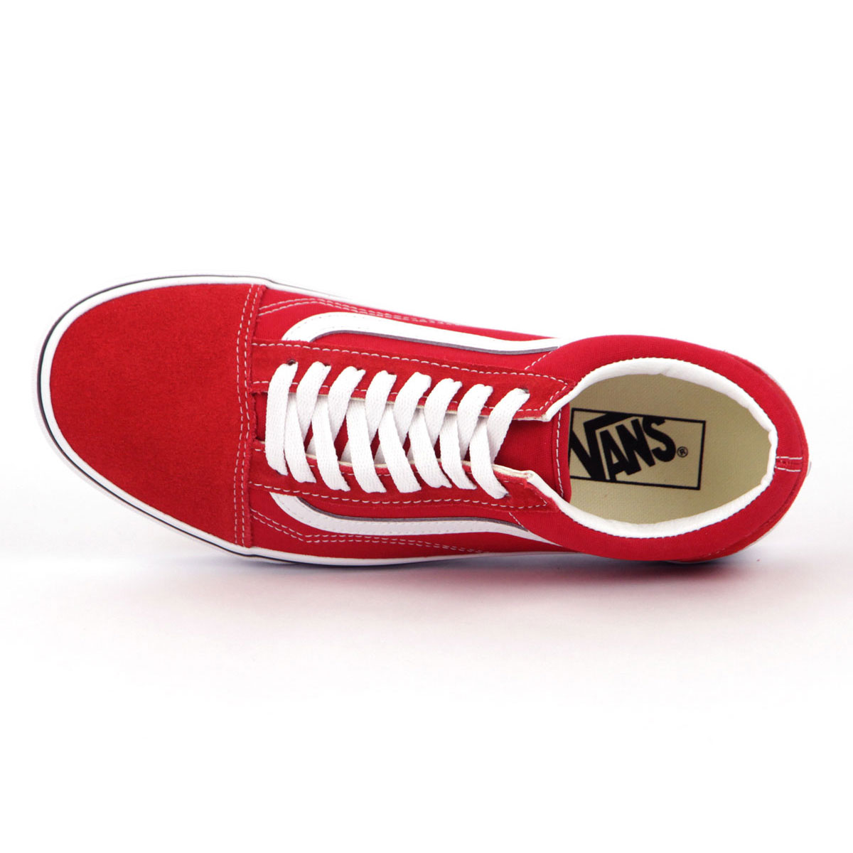�Х� ��� ���ˡ����� ��������Ź VANS �� ������ɥ������� VANS OLD SKOOL RACING RED/TRUE WHITE VN0A4BV5JV6