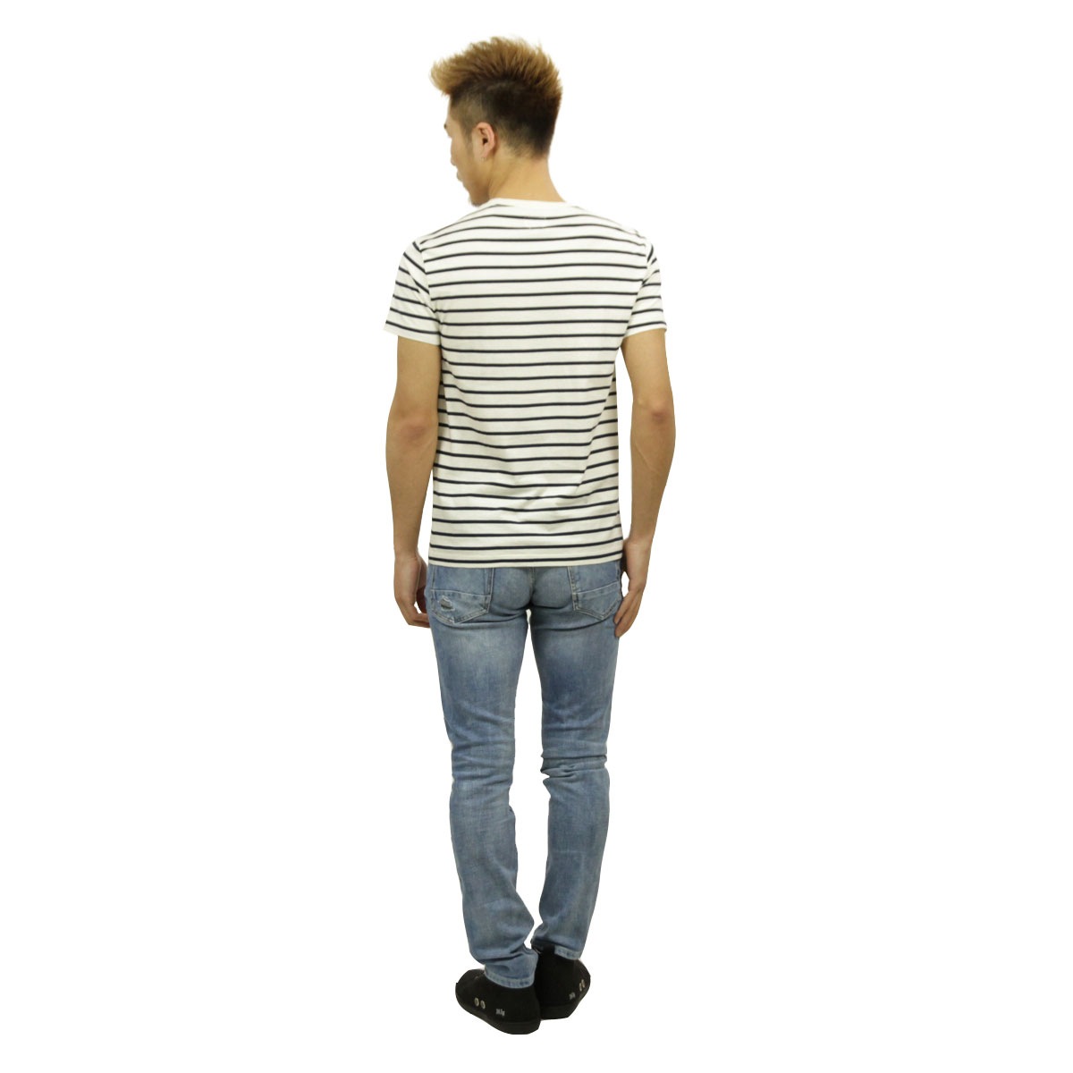 ���������롼 T����� ������ J.CREW ȾµT�����  DECK-STRIPED T-SHIRT c2491 A38B B1C C1D D1E E01F