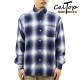 ȥå Ĺµ   CALTOP ACRYLIC OMBRE CHECK LONG SLEEVE SHIRTS Ĺµ ȥå å եͥ륷 ͥ륷 ֥ ɥ 2000LS ROYAL / WHITE AC3B B1C C1D D6E E07F