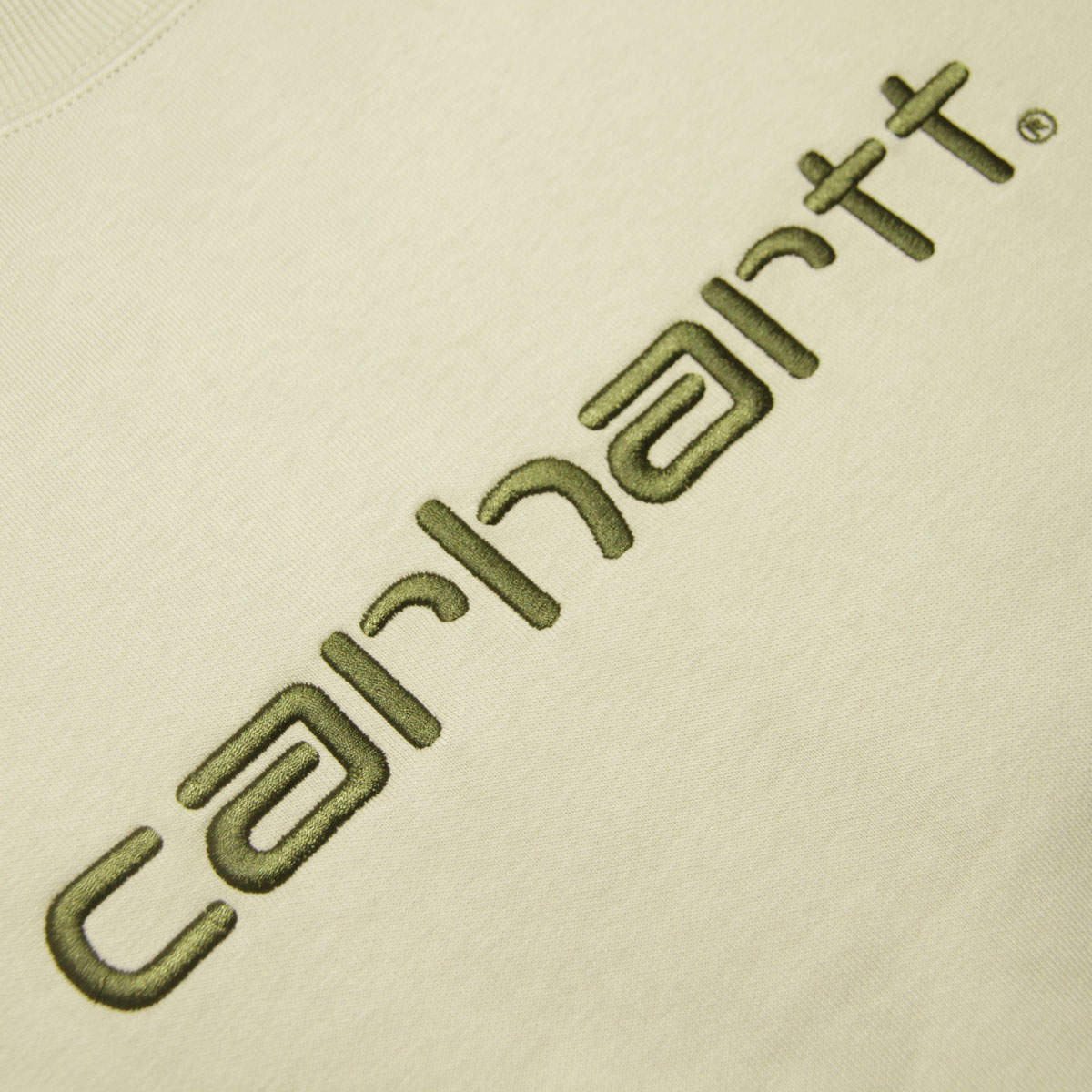 �����ϡ��� ��� �������å� ������ CARHARTT WIP �ȥ졼�ʡ� �ե꡼�� ���� �ɽ� CARHARTT SWEATSHIRT WALL / CYPRESS I030229